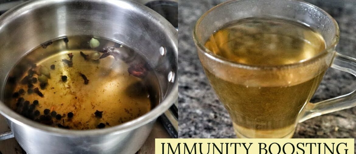 AYURVEDIC IMMUNITY BOOSTING DRINK RECIPE | KADHA RECIPE | HOME MADE | Social Cravings|Shivani Trehan