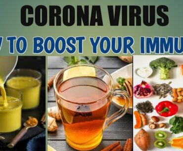 How to Boost Immunity against Coronavirus | Immunity Boosters | Kadha Recipe