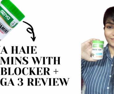 Oziva Hair vitamin DTH blocker + omega 3 capsules review