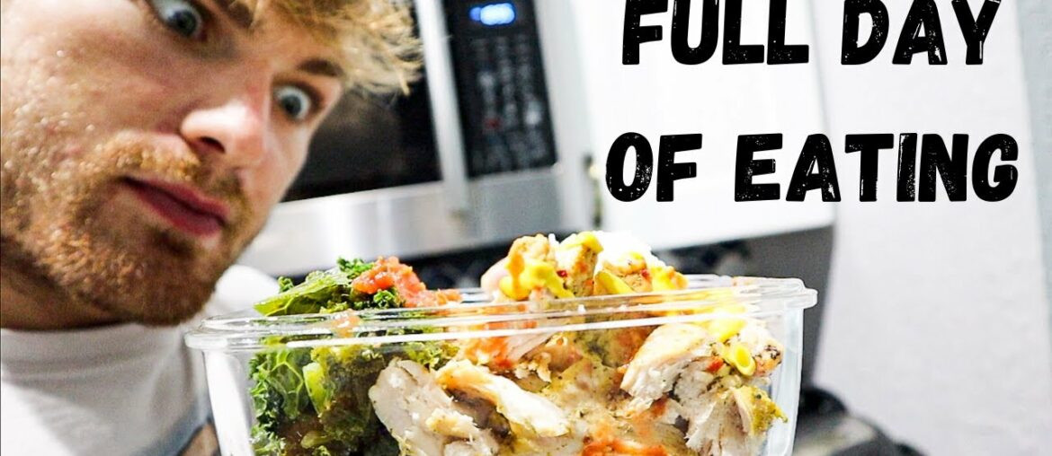 What I Eat to Get Shredded | Full Day of Eating | Road to Guzman Summer Shredding Classic 2020