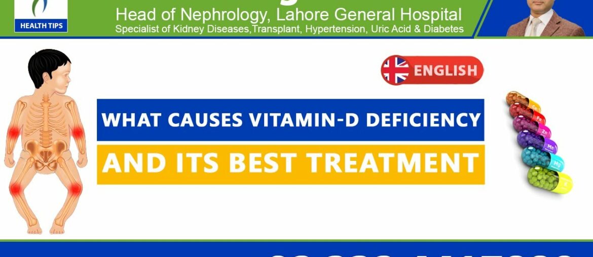 What causes Vitamin D deficiency and its BEST Treatment [English]
