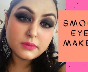 SMOKEY EYES MAKEUP || EASY AND QUICK MAKEUP
