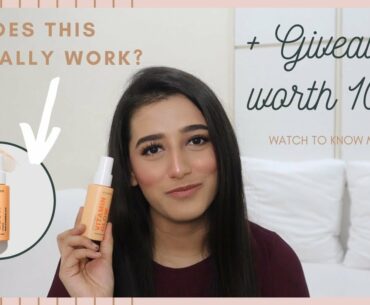 Smashbox Vitamin Glow Primer Review! + Giveaway worth 10K | Aashi Adani