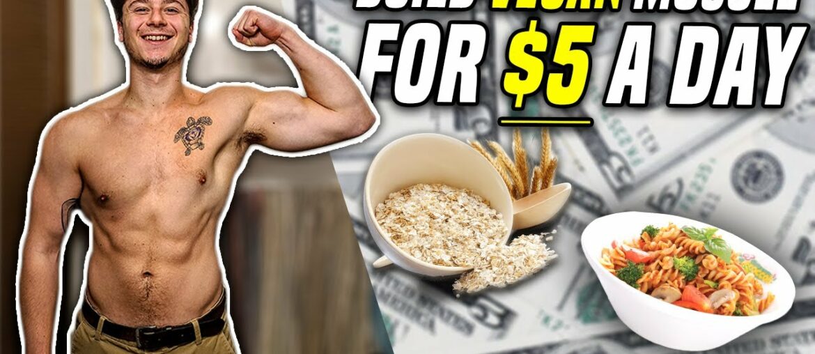 What A Healthy Vegan Athlete Eats For $5 A DAY | Full Day Of Cheap Eating