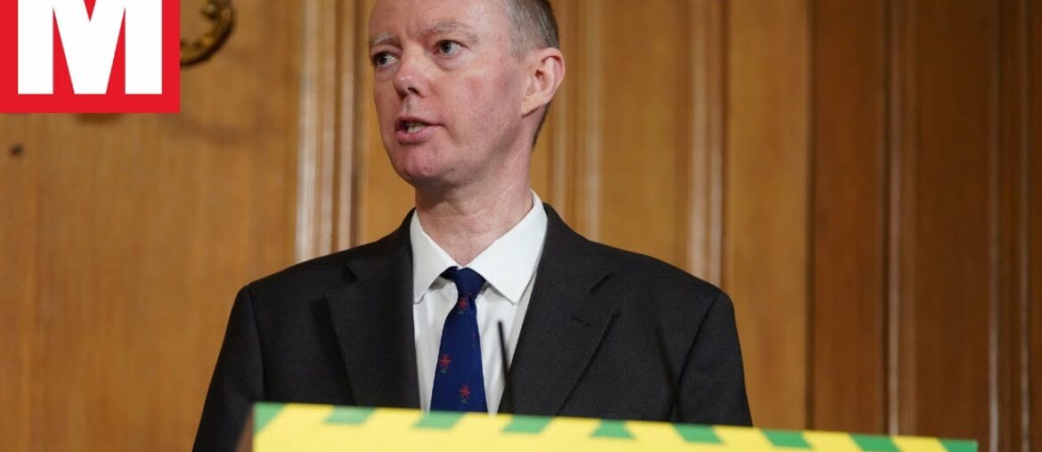 Chris Whitty updates the UK as the nation reaches Covid-19 tipping point