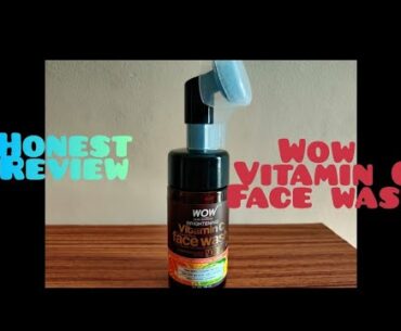 WOW Vitamin C Foaming Face wash