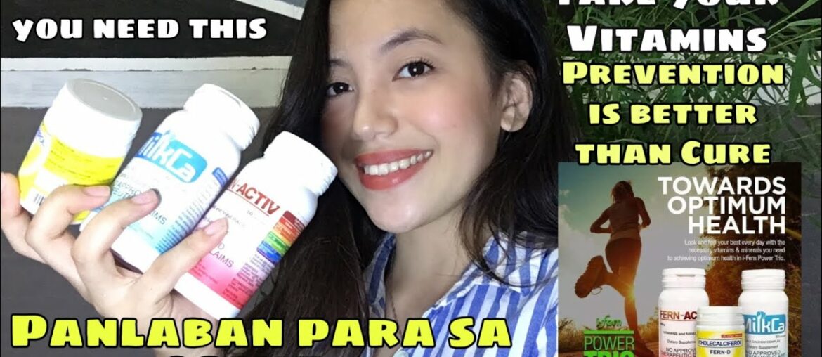 Prevention is better than Cure.Mga Vitamins( PANLABAN PARA SA COVID-19)