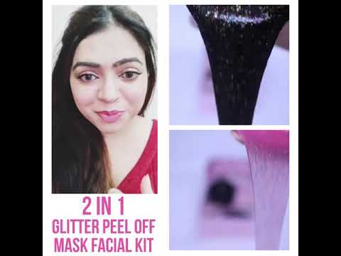 AHA BHA, CHARCOAL, KOJIC ACID, RETINOL, HYALANORIC ACID, VITAMIN C all on 2 Peel Off Mask