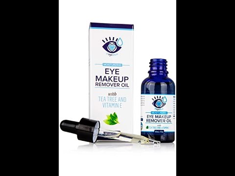 Gentle, Waterproof Eye Makeup Remover - Moisturizing and Organic with Vitamin E a...