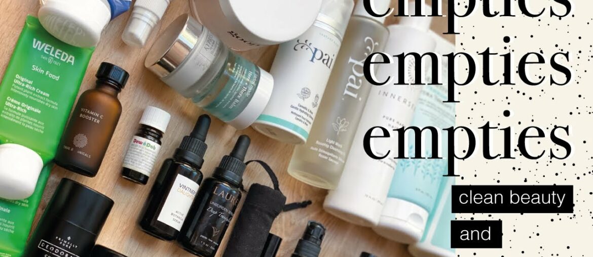 Empties | Clean Beauty and Skincare