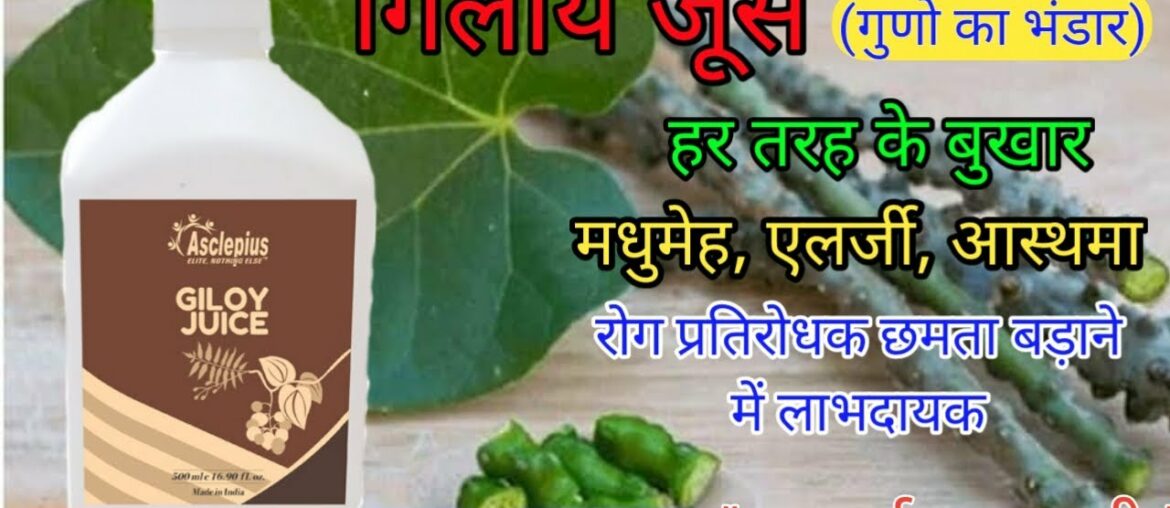 Giloy Juice || Immunity Booster || Ayurvedic Oshadi || Allrounder of Disease