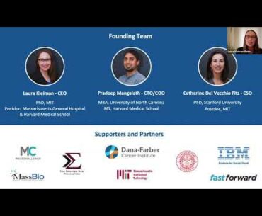 Laura Kleiman of Reboot Rx pitches at Fast Forward Demo Day 2020