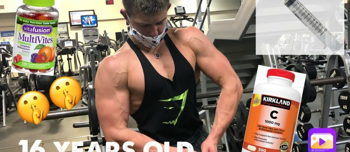 what supplements i take at 16 years old to be shredded.