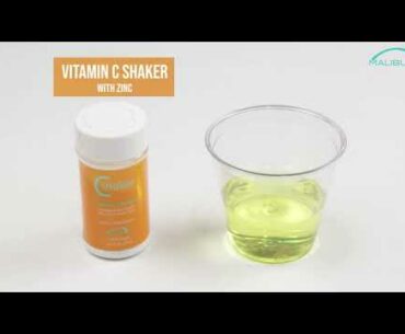 Neutralize Chlorine with Malibu C Vitamin C Shaker | Purify, Boost, and Preserve with Vitamin C