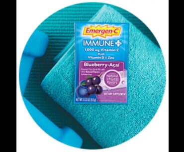 Review: Emergen-C Immune+ 1000mg Vitamin C Powder, with Vitamin D, Zinc, Antioxidants and Elect...