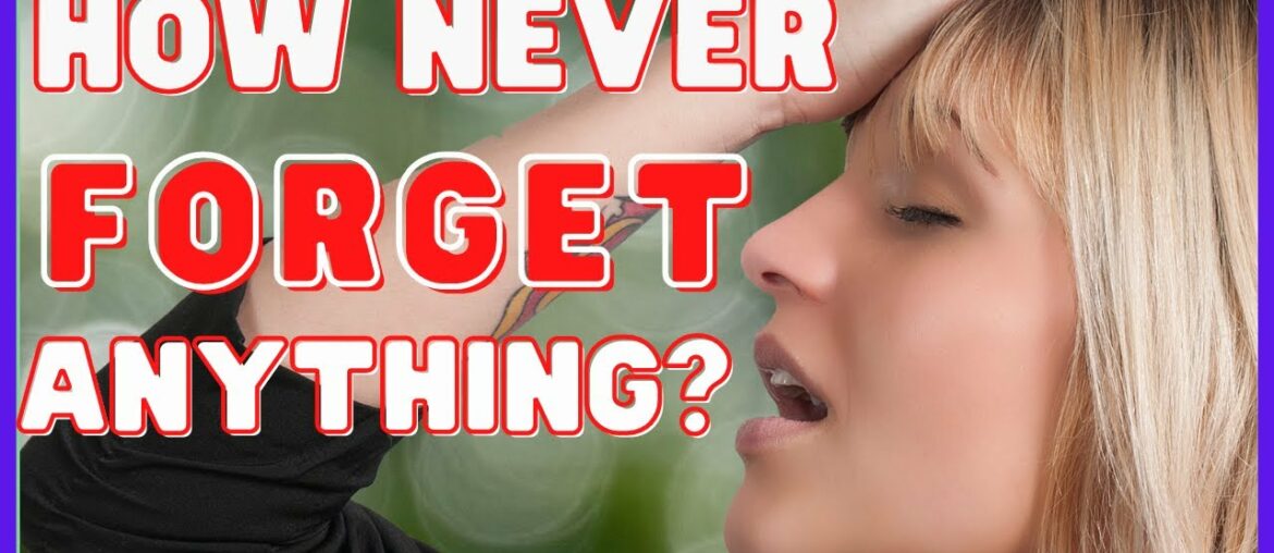 HOW CAN YOU NOT FORGET ANYTHING! #notforget #remember healthmind Nutrition & Health Greece