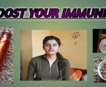 BOOST YOUR IMMUNITY|| 5 HEALTHY HABITS|| HITESHI PARMAR