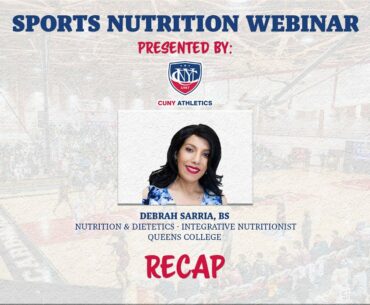 Talk About It Tuesdays: Sports Nutrition Webinar