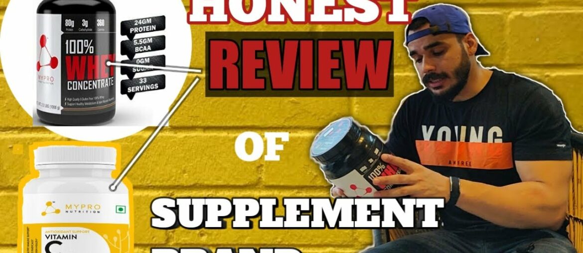 Full Review of Indian Supplement Brand| MyPro Sport Nutrition Whey Protein & Vitamin C tablet Review