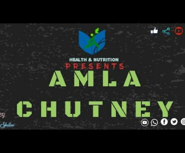#Amla ki chutney #amla good for body #rich in vitamin c