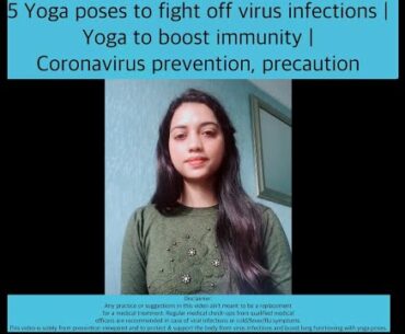 Coronavirus prevention and precaution | Yoga to boost immunity | Yoga to fight off virus infections