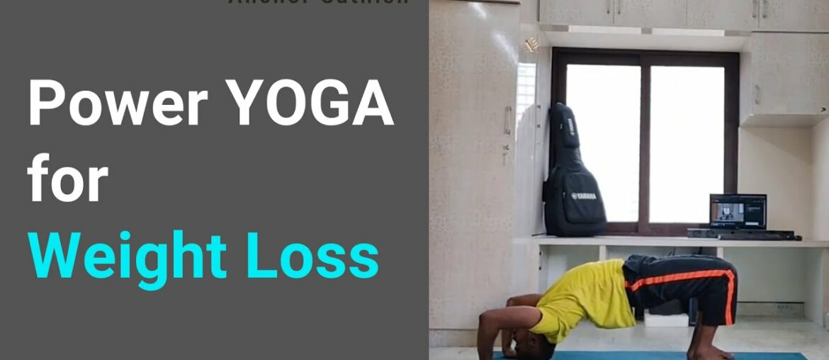 Power Yoga for Weight Loss | #corona #covid19 | happy Omyoga