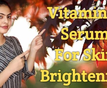 Vitamin-C serum for skin brightening