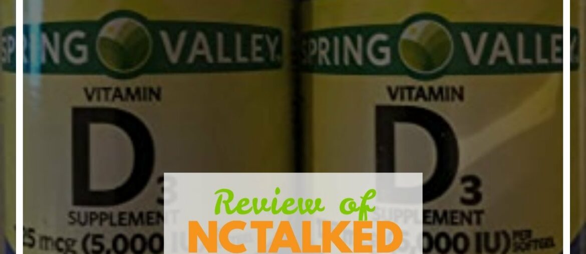 Review of Spring Valley - Vitamin D-3 5000 IU, 250 Softgels