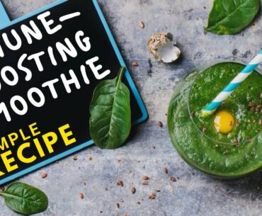 Immune System-Boosting Healthy Green Smoothie Recipe | Malunggay (Moringa) Mango Cucumber Honey