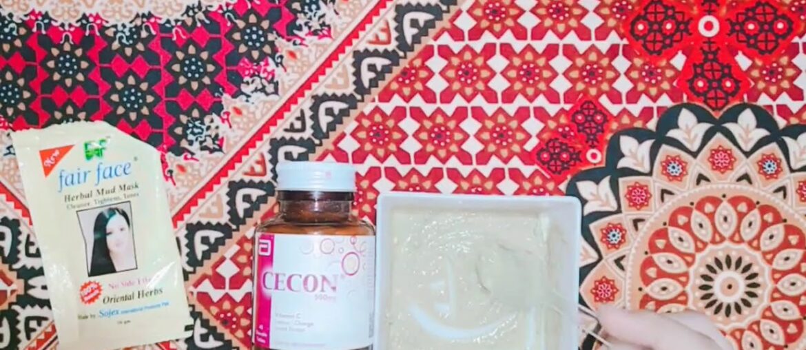 Skin Whitening Vitamin C Face Pack | skin white in just 5 min |Best whitening  Mask 2020