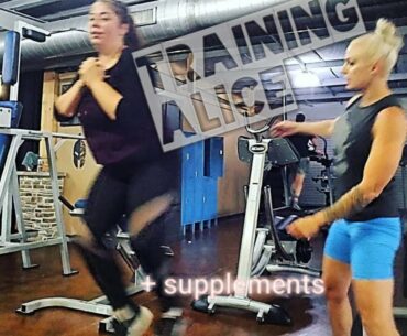 MY SUPPLEMENTS + training alice