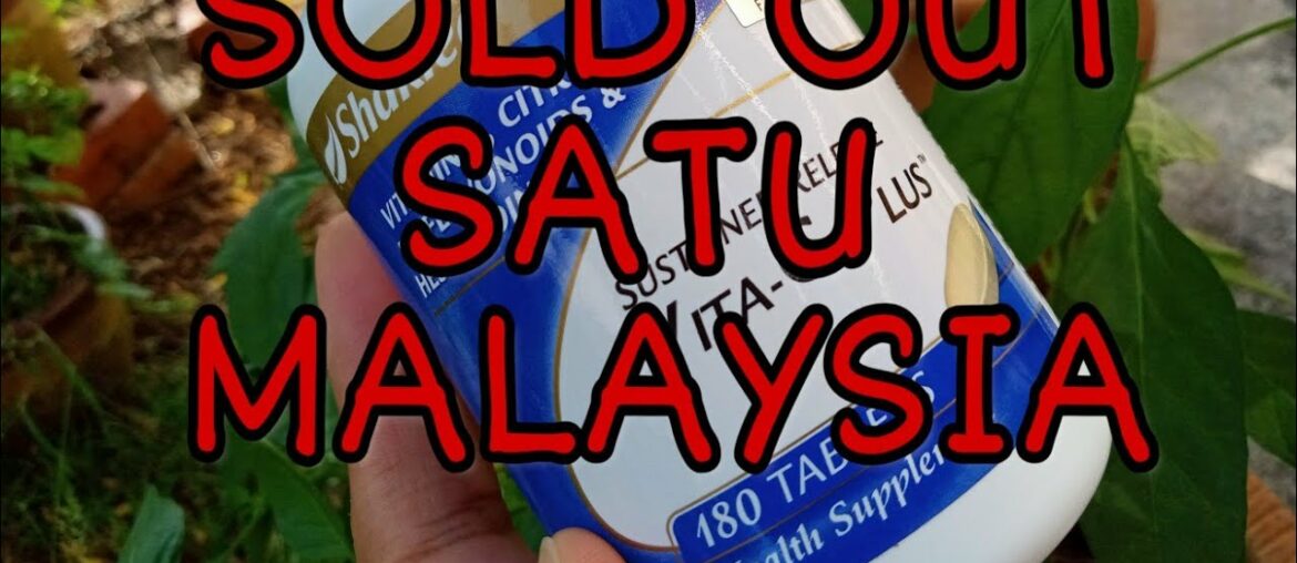 Punca Coronavirus? Vitamin C Shaklee SOLD OUT SATU MALAYSIA DALAM SEHARI???