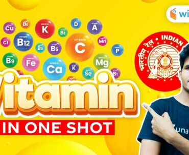 Railway Exam Special | Vitamin Important Questions | Vitamins by Neeraj Jangid