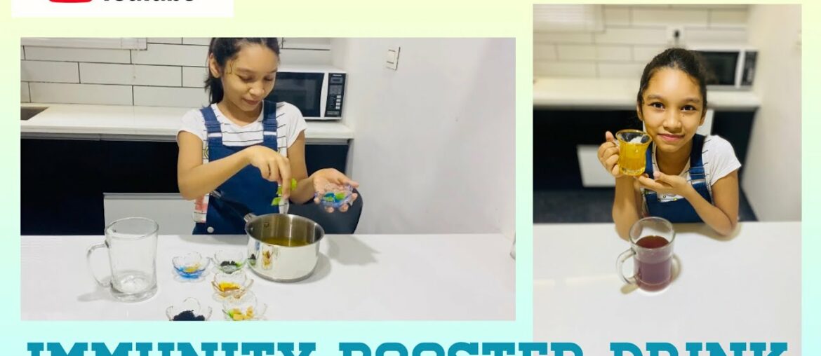 immunity booster drink | Best remedy to fight viruses | how to make a healthy drink | With Love M