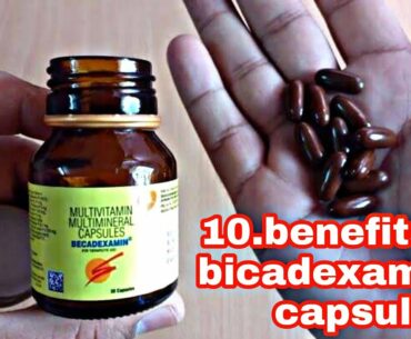 #bicadexamin #10benefitsofbicadexamin |10 benefits of BICADEXAMIN capsule