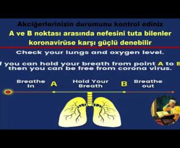 Korona Nefes Testi/Coronavirus test
