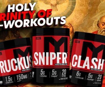 MTS Nutrition Sniper vs CLASH vs Ruckus - The Holy Trinity of Preworkouts