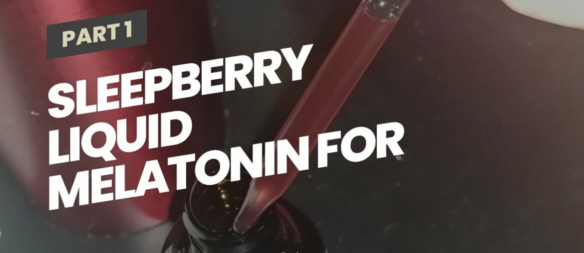 SleepBerry Liquid Melatonin for Kids - Natural Sleep Aid with Elderberry and Vitamin D - Boost...