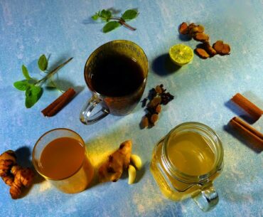 3 Immunity Boosting Drinks in COVID 19 Time | Easy Homemade Ayurvedic Immunity Booster Drinks