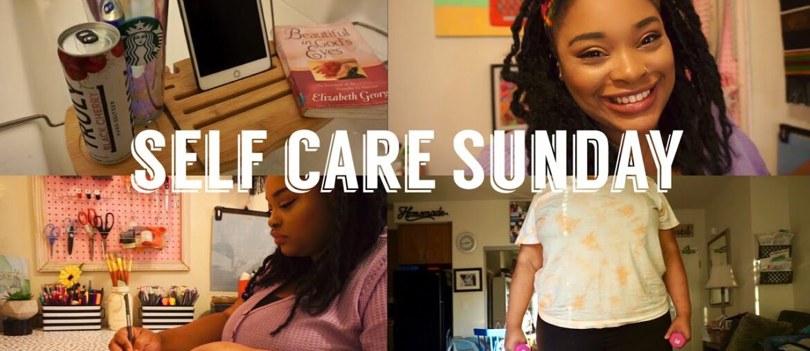 Quarantine Self Care | Workout, Vitamins, Painting, Bubble Bath & More!