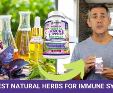 Herbal Immune System Support Complex with 12 Natural Herbs