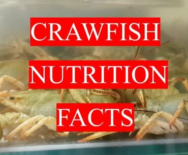 CRAWFISH  - HEALTH BENEFITS AND NUTRITION FACTS
