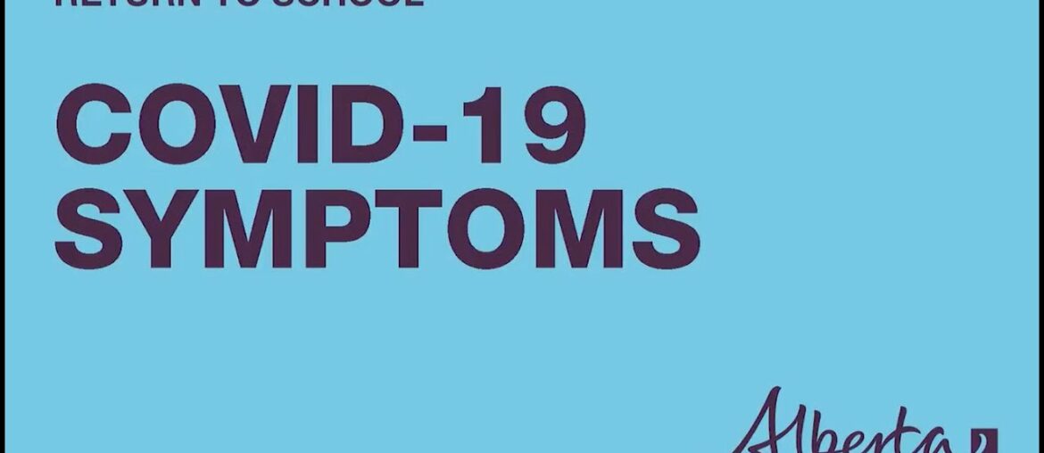 Return to school: COVID-19 symptoms