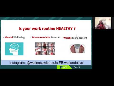 KCB Biashara Club Webinar - 'The Importance Of Wholistic Wellness When Running A Business'