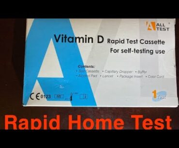 All test Vitamin D home test review/guide.