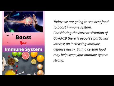 Immunity boosting food nutrition boost your immune system Against Covid 19 and stay healthy.