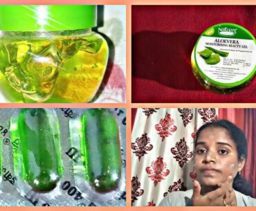 Skin glowing || Reduce pimples ||skin eventone||Alovera gel+Vitamin E||Beauty &Cooking Corner