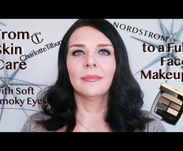 From Skin Care to a Full Face Makeup with Soft Smoky Eyes