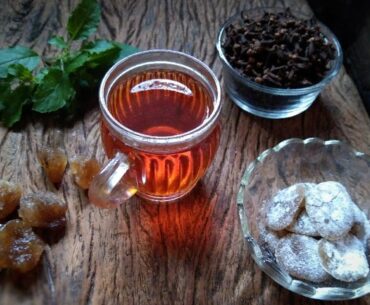 Ayurvedic tea candy against corona virus. An immunity booster drink.