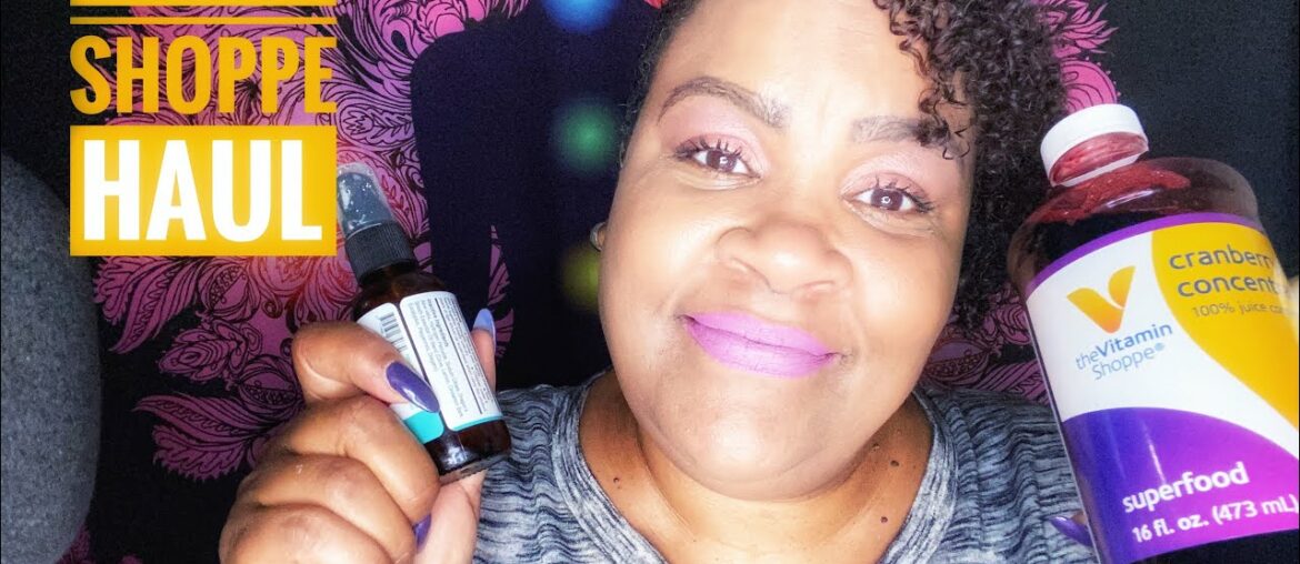 Vitamin Shoppe Haul, Gum Chewing, Tapping ~ASMR